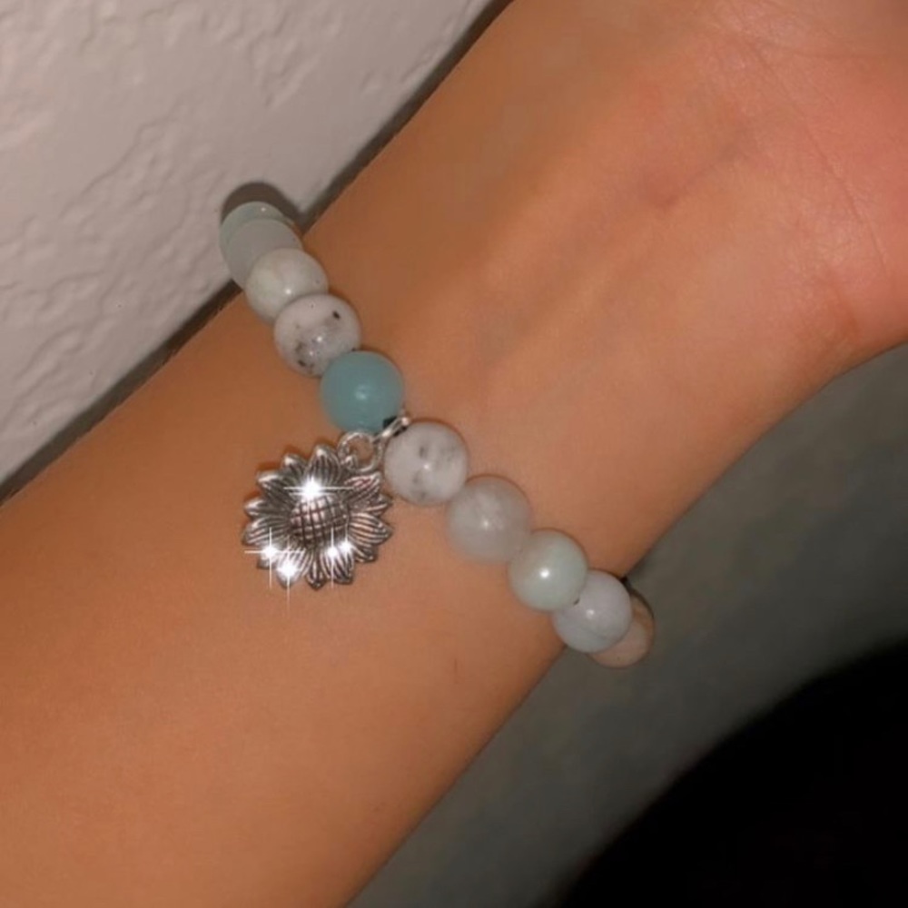Sunflower bracelet